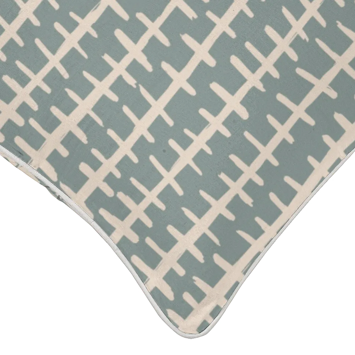 Ikat Fusion Coordinates Pair – Sand &amp; Sea (Steel)