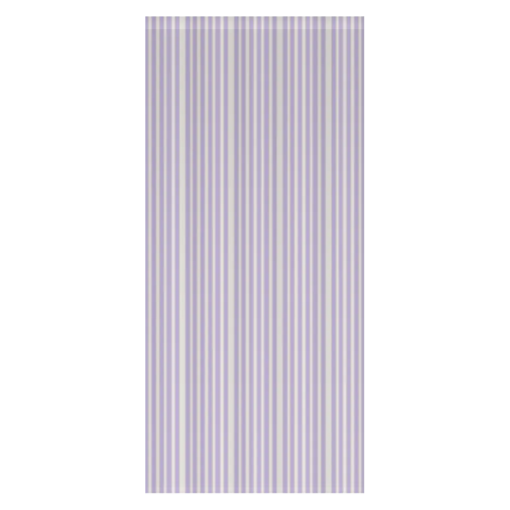 Window Curtain Set - Cotton Blend (2 Panels) | French Stripe - Heliotrope