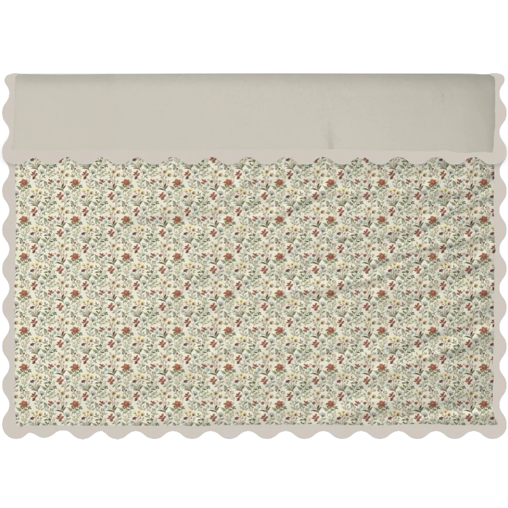 Form & Field™ Scalloped Duvet Cover Set – Floral