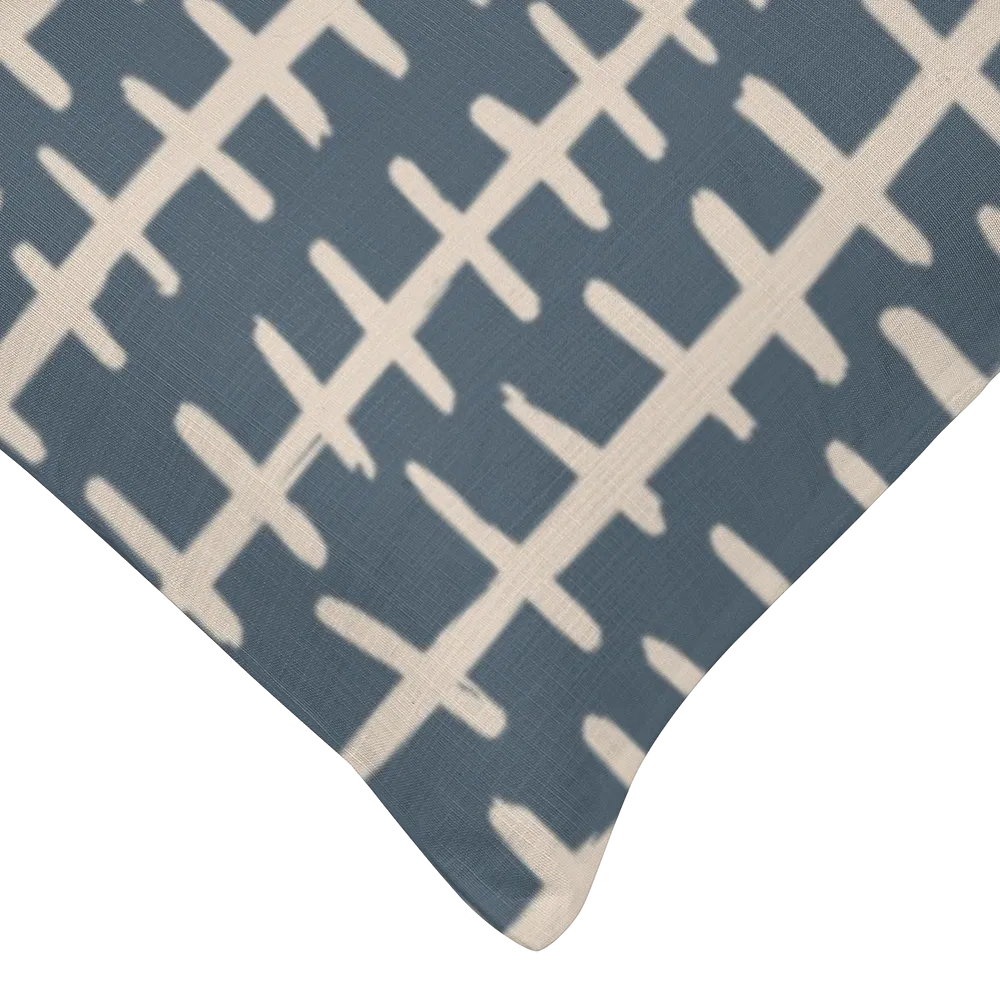 Ikat Fusion Pillow Trio – Sand &amp; Sea Geometric