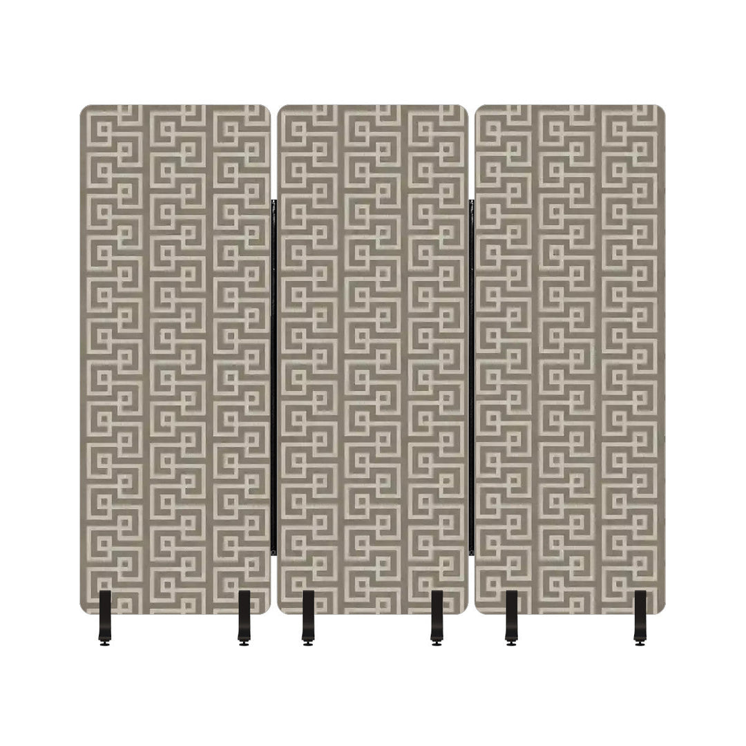 3 Panel Sound-Absorbing Room Divider / Tamesis