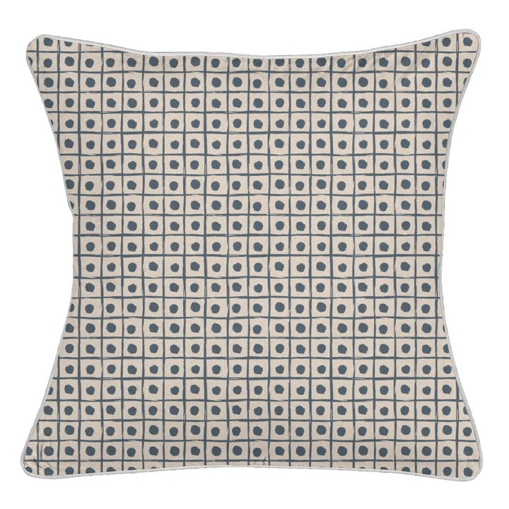 Ikat Fusion Pillow Trio – Sand &amp; Sea Geometric