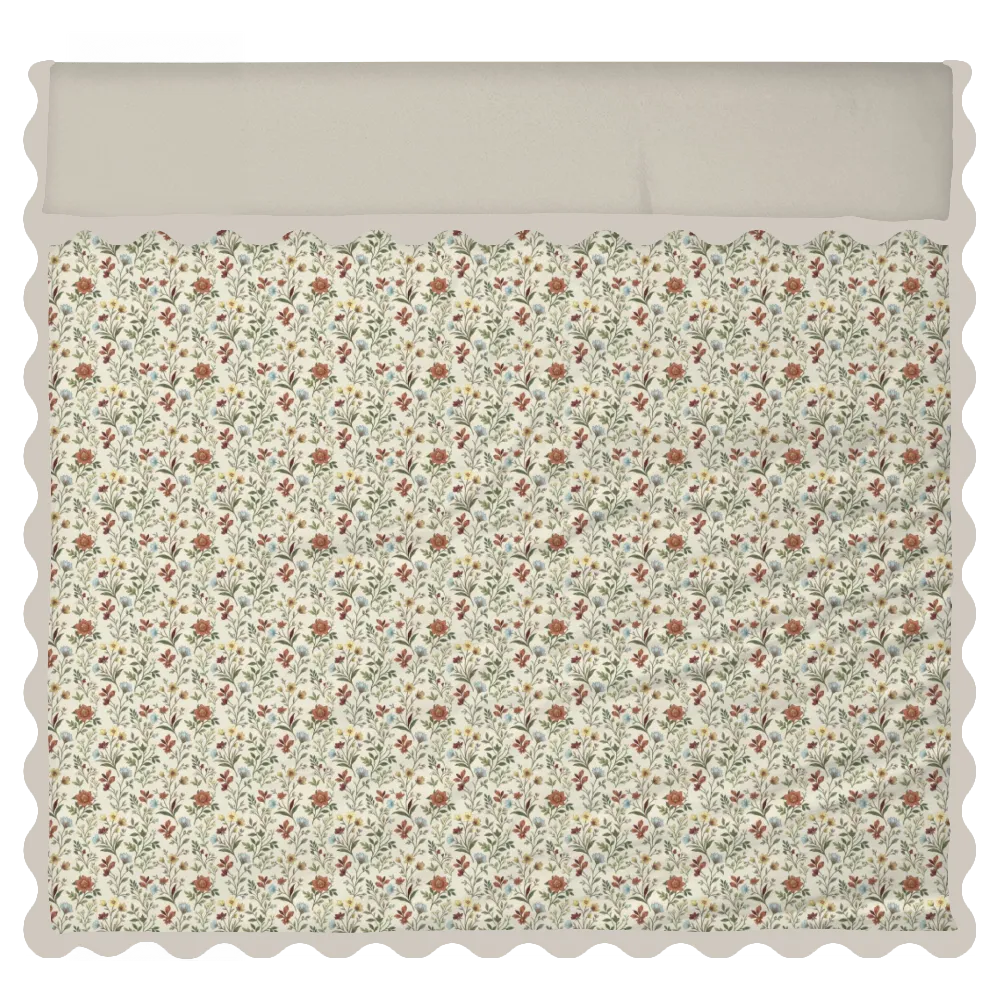 Form &amp; Field™ Scalloped Duvet Cover Set – Floral
