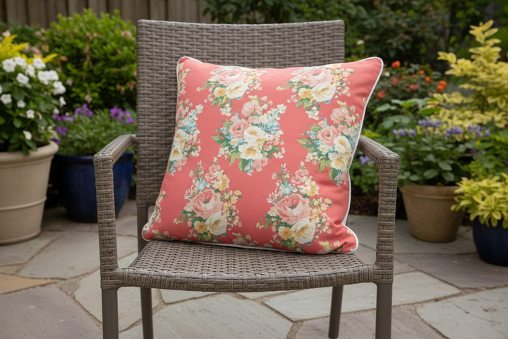 Florence – Reversible Throw Pillow | Vintage Cottage Collection