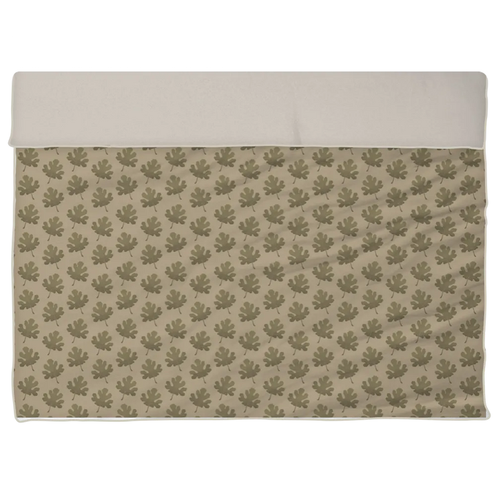 Verdant Fig™ Piped Edge Duvet Cover Set - Stamped Fig