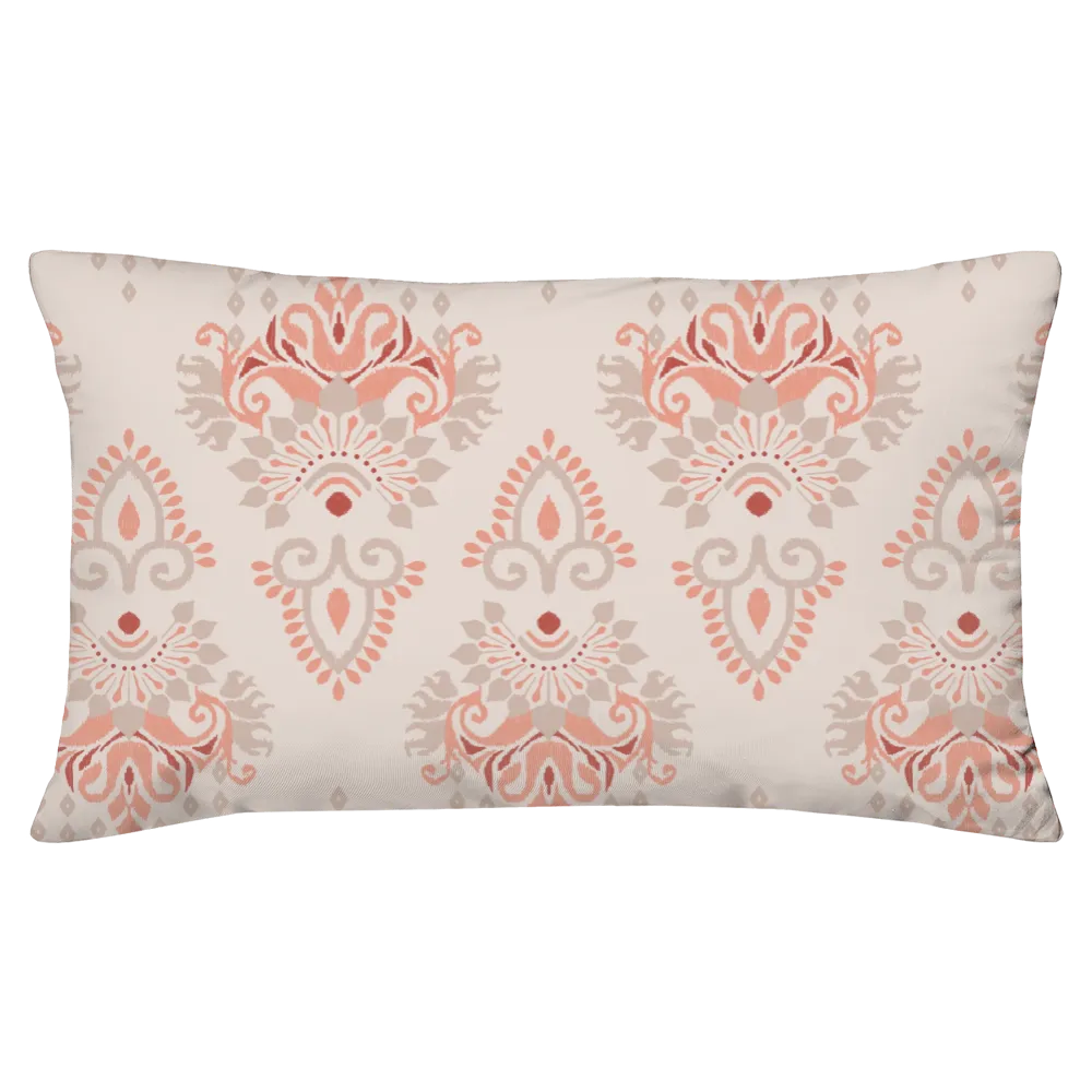 Reds &amp; Purples Anthology Duvet Cover Set – Ikat Damask (Sashay Sand)