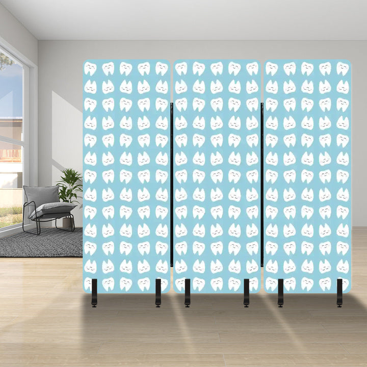 3 Panel Sound-Absorbing Room Divider / Happy Tooth