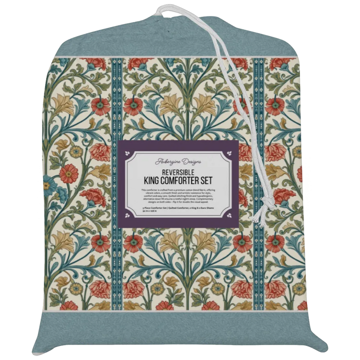 Sunlit Garden™ Reversible Comforter Set - Sunlit Garden