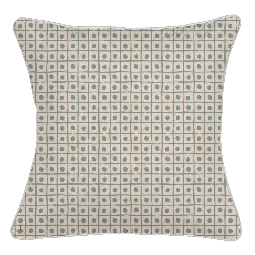 Ikat Fusion Coordinates Pair – Sand &amp; Sea (Steel)