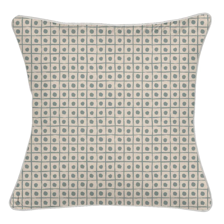 Ikat Fusion Coordinates Pair – Sand &amp; Sea (Steel)