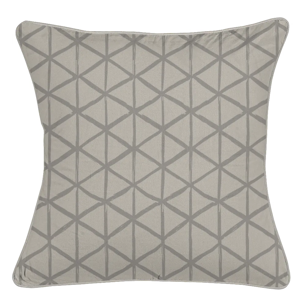 Natural Neutrals Reversible Pillow Pair – Overcast