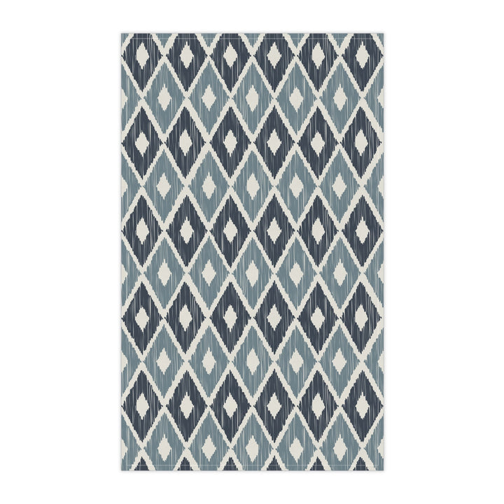 Cotton Twill Tea Towel / Ikat Design