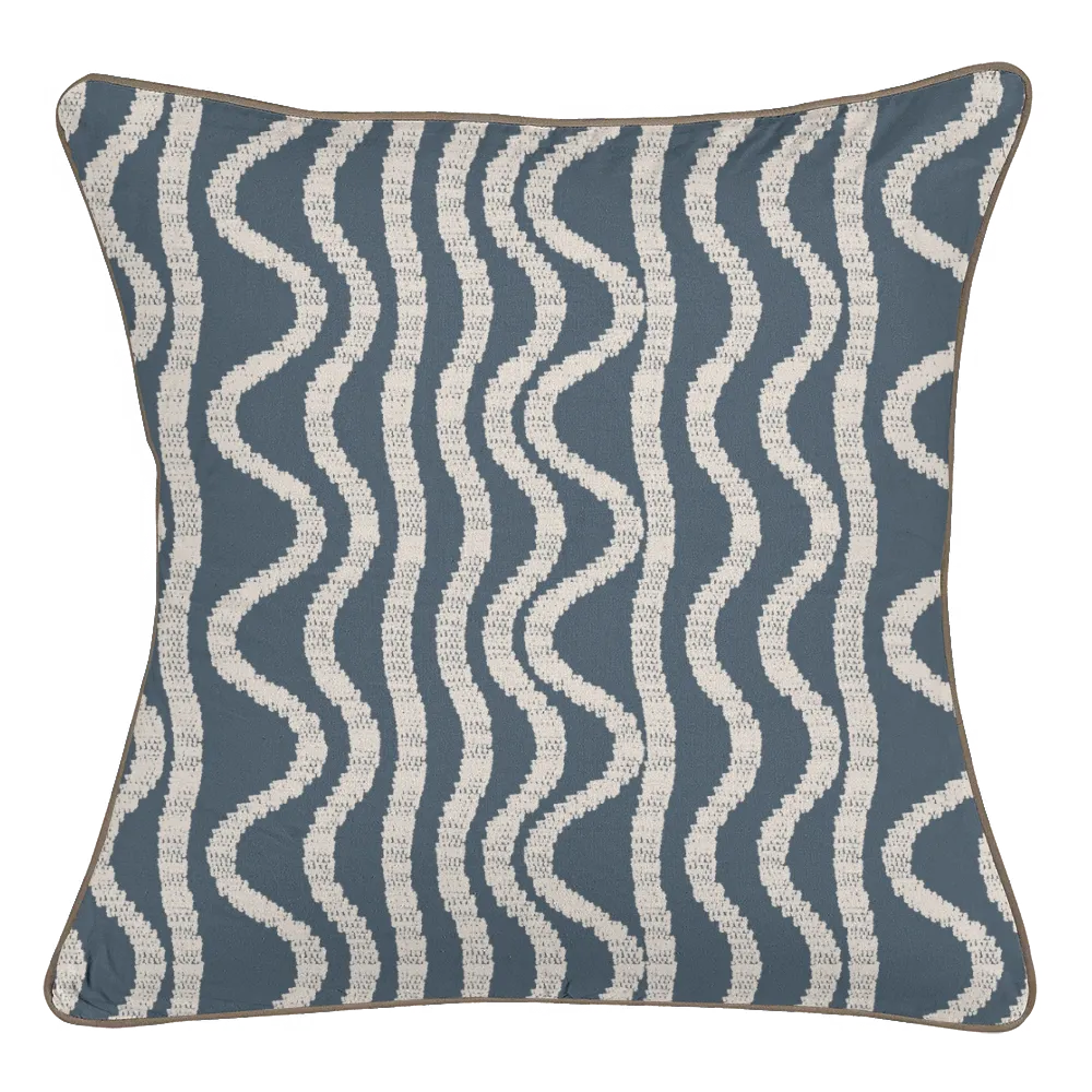 Ikat Fusion Pillow Trio – Sand &amp; Sea