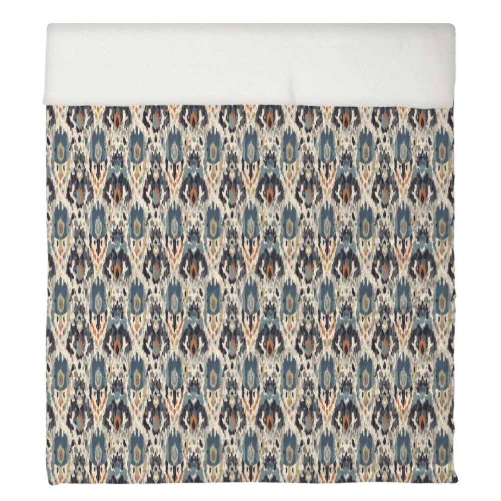 Sand and Sea Duvet Cover Set | Ikat Fusion Collection