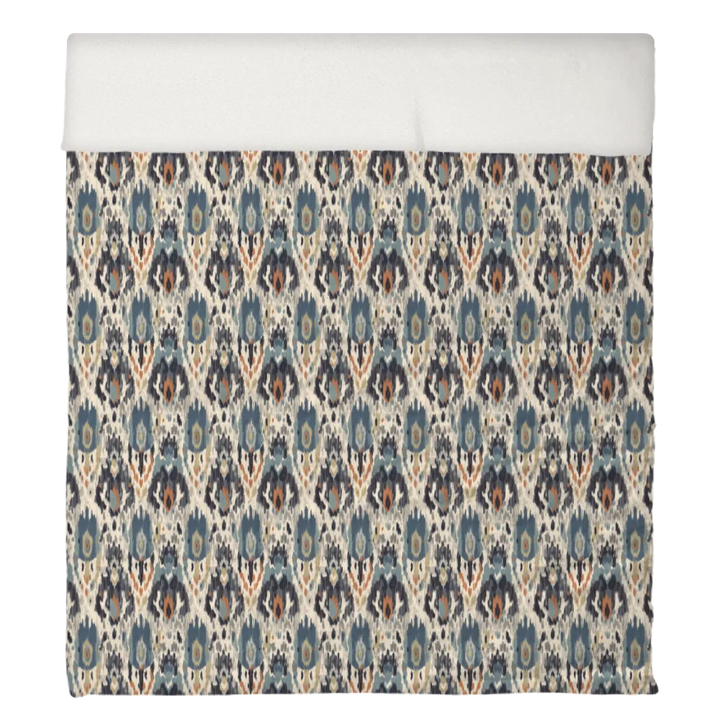 Sand and Sea Duvet Cover Set | Ikat Fusion Collection