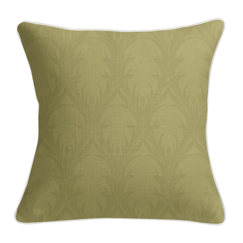 Sunlit Garden™ Piped Edge Throw Pillow – Raspberries