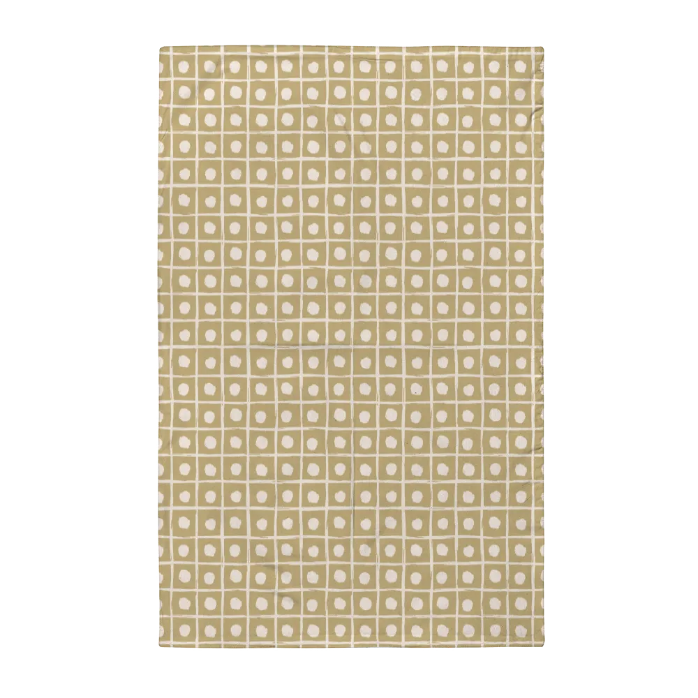 Ikat Fusion Tea Towel Set (6) – Sand &amp; Sea (Geometric)