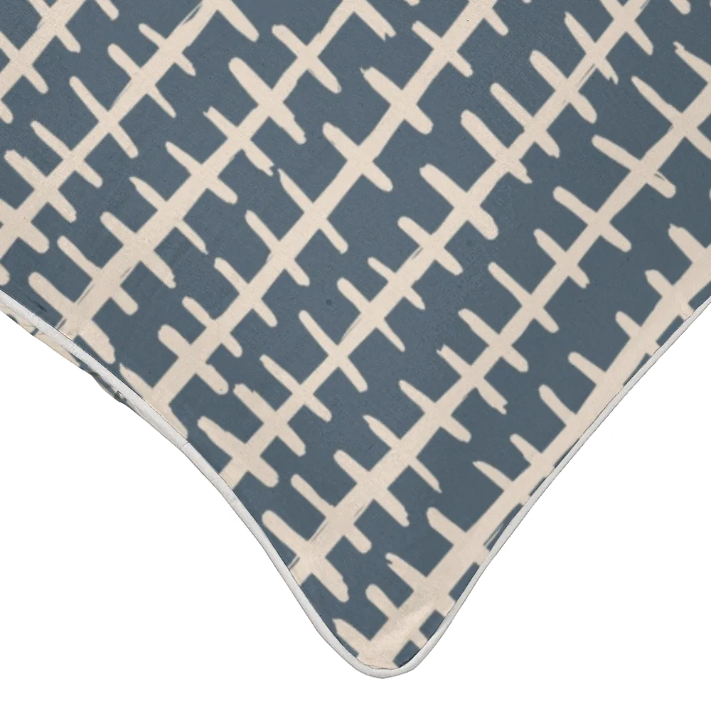 Ikat Fusion Coordinates Pair – Sand &amp; Sea (Marine)