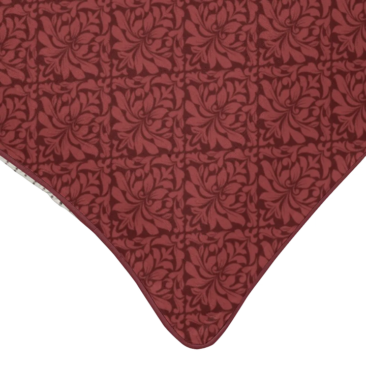 Midnight Garden™ Coordinates Pair – Damask (Red)