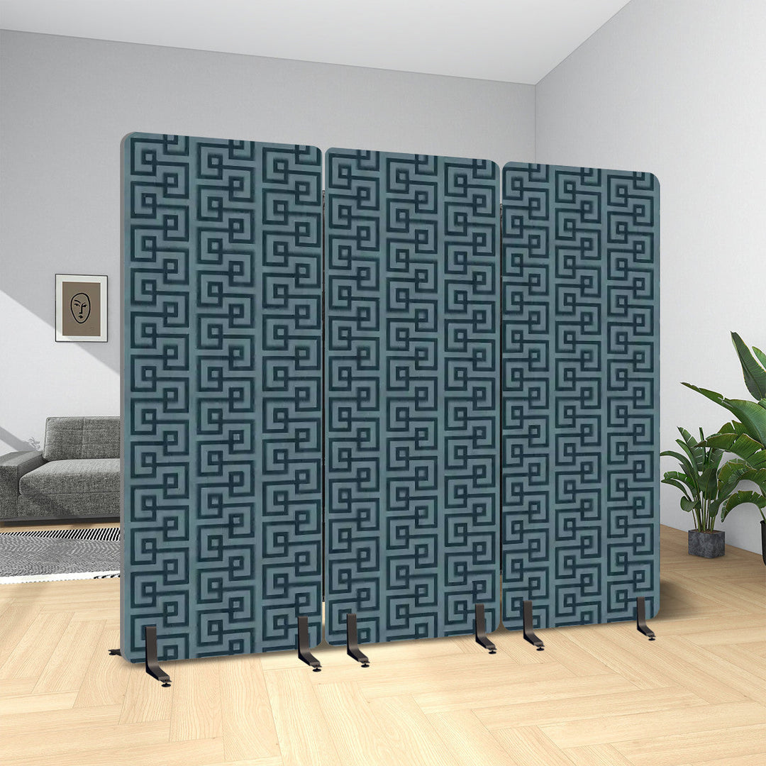 3 Panel Sound-Absorbing Room Divider / Tamesis