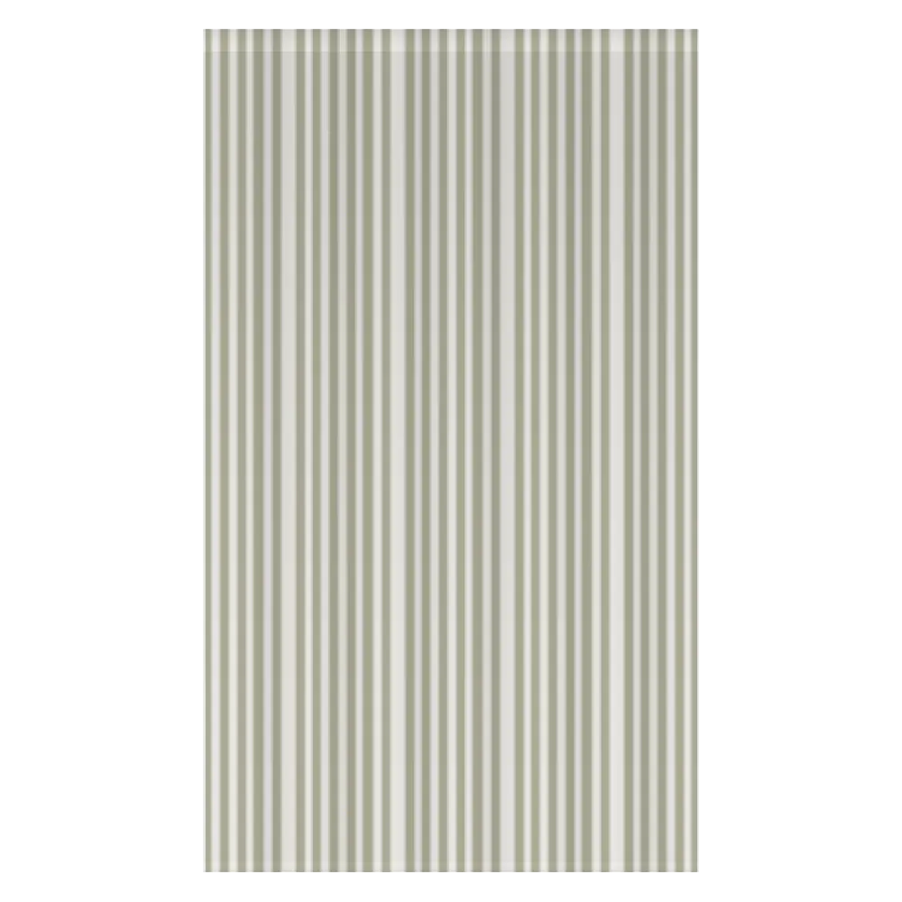 Window Curtain Set - Cotton Blend (2 Panels) | French Stripe - Laurel