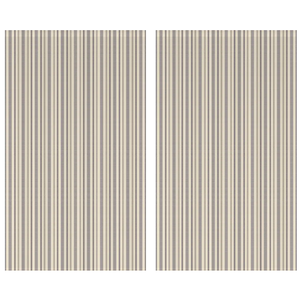 Ikat Fusion Curtain Panel Set – Americana
