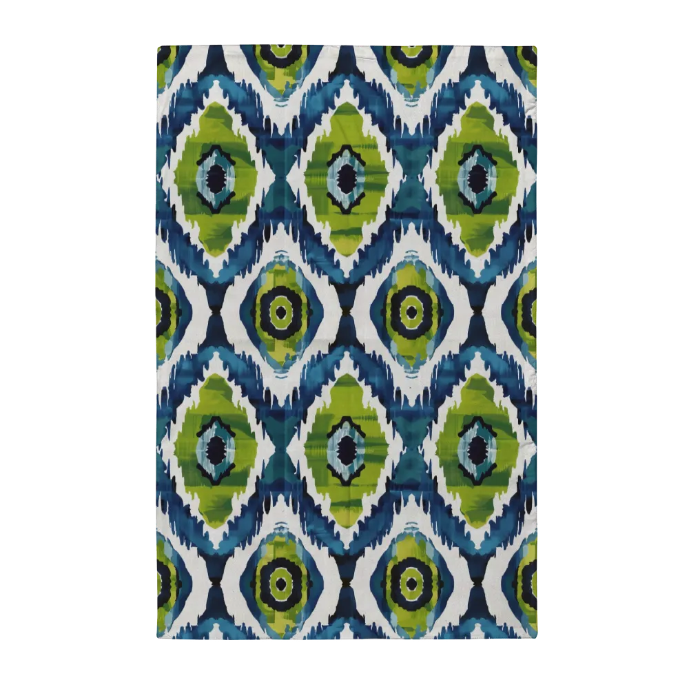 Ikat Fusion Tea Towel Set (6) – Lily Pad