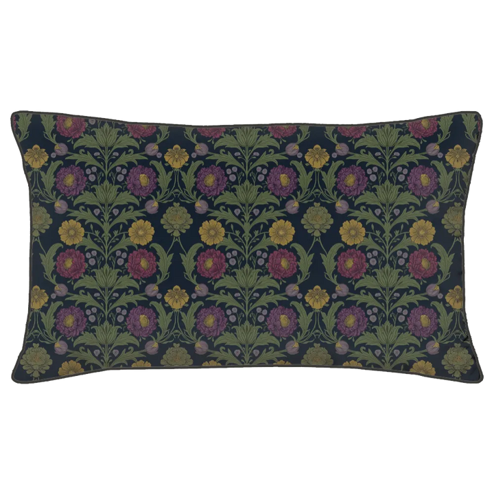 Sunlit Garden™ Piped Edge Duvet Cover Set - Library Jewels