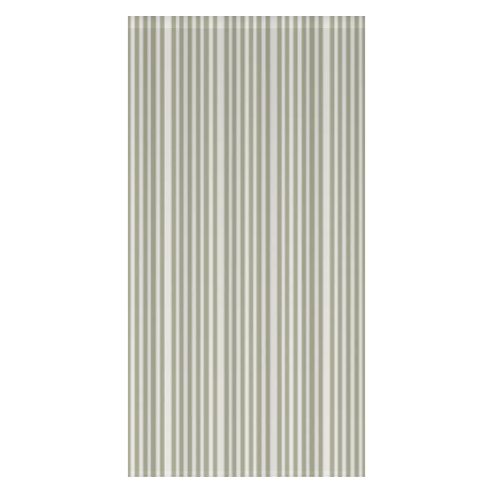 Window Curtain Set - Cotton Blend (2 Panels) | French Stripe - Laurel