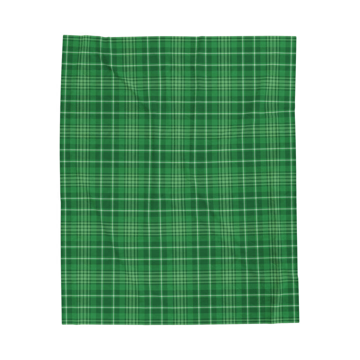 Velveteen Plush Blanket / Winter Holiday Plaids