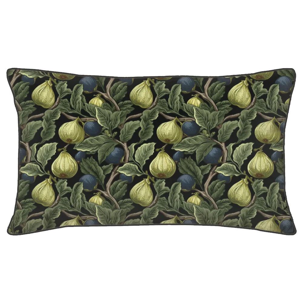 Verdant Fig™ Piped Edge Duvet Cover Set - Verdant Fig