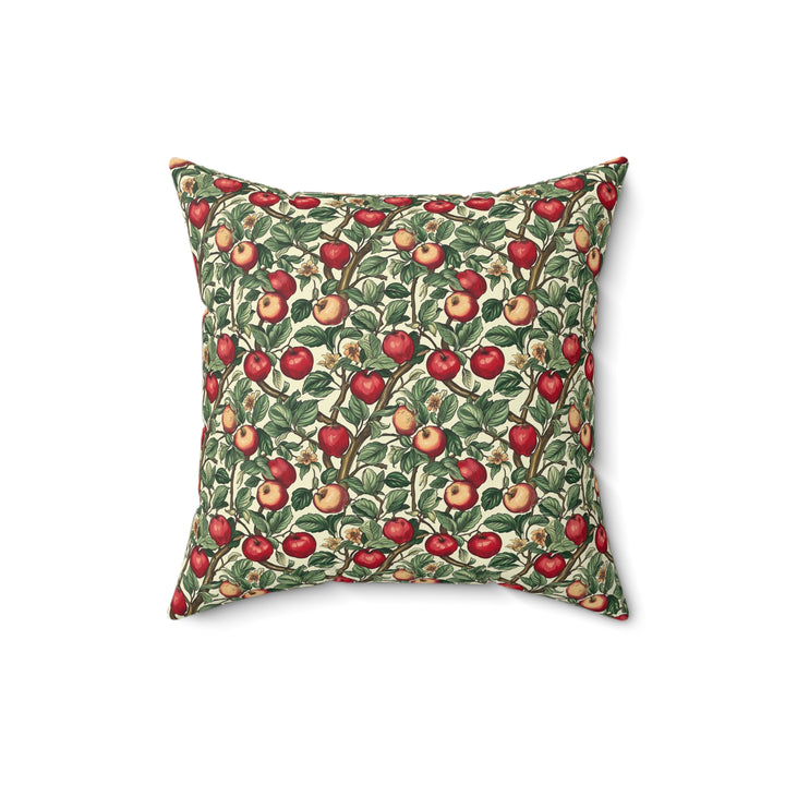 Microsuede Cushion / William Morris Inspired - Apples