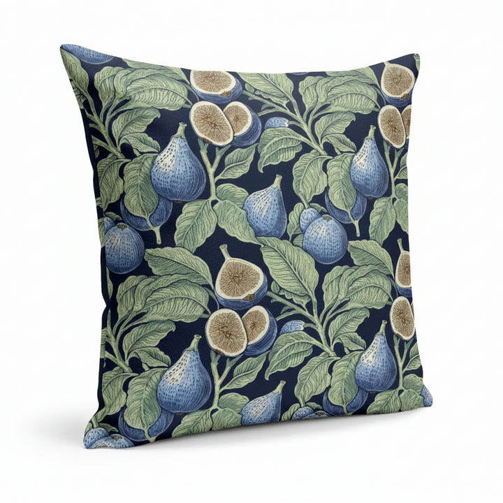 Verdant Fig™ Dutch Velvet Decorative Pillow - Fig &amp; Ink