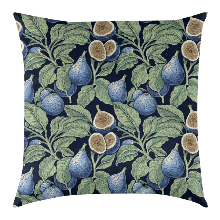 Verdant Fig™ Dutch Velvet Decorative Pillow - Fig &amp; Ink