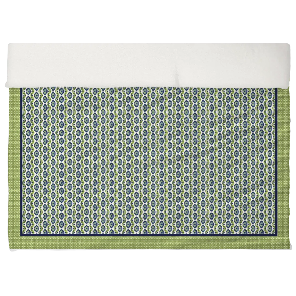 Kelp Ribbon Duvet Cover Set | Ikat Fusion Collection