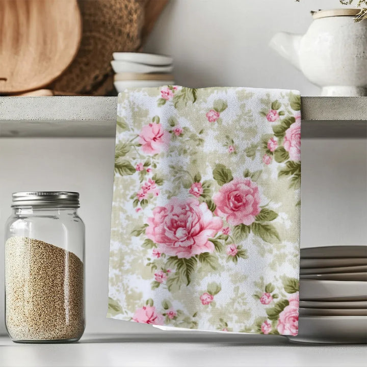Shelaugeh Tea Towel Set (4) | Vintage Cottage Collection