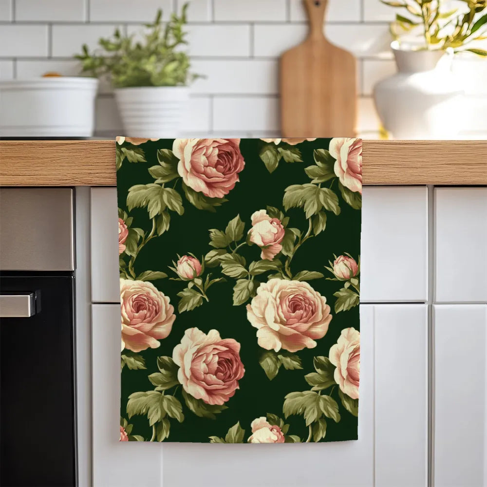 Susanna Tea Towel Set (4) | Vintage Cottage Collection