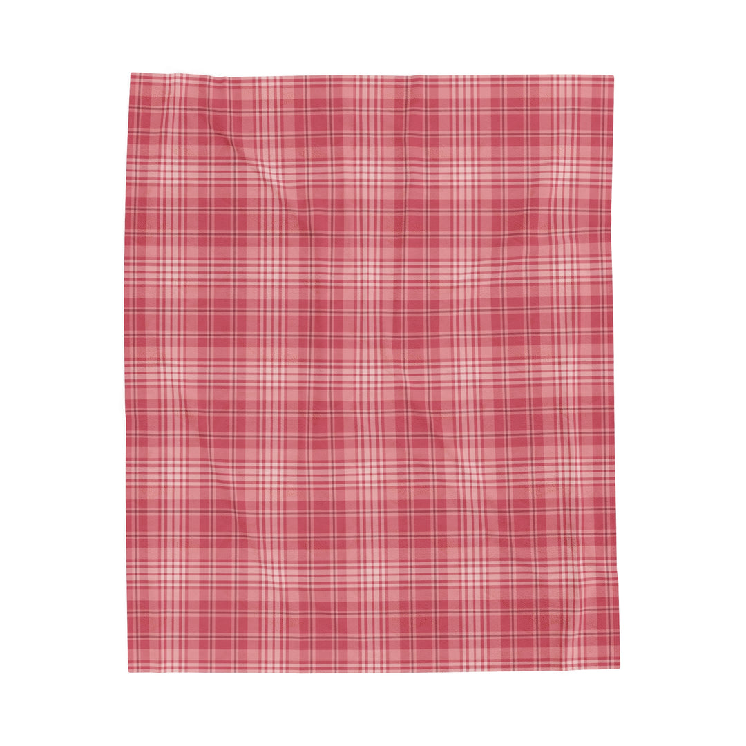 Velveteen Plush Blanket / Winter Pretty Plaids