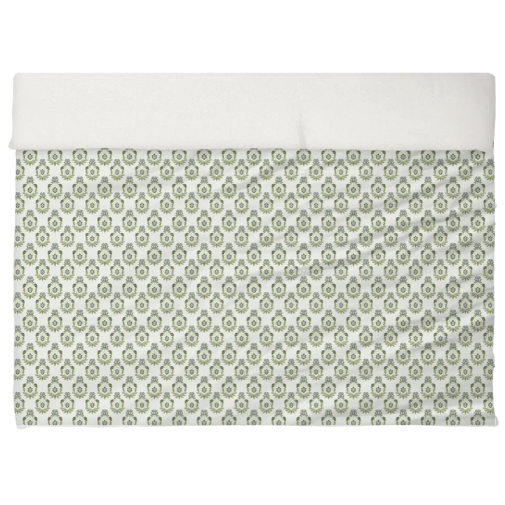 Blues &amp; Greens Anthology Duvet Cover Set – Ikat (Leapfrog)