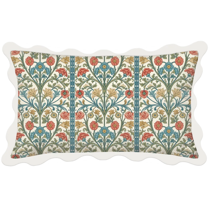 Sunlit Garden™ Scalloped Duvet Cover Set