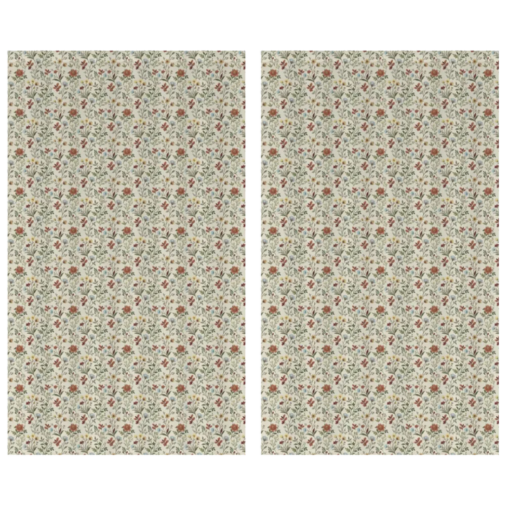 Form &amp; Field™ Cotton Blend Curtain Panel Set (2 Panels) – Floral