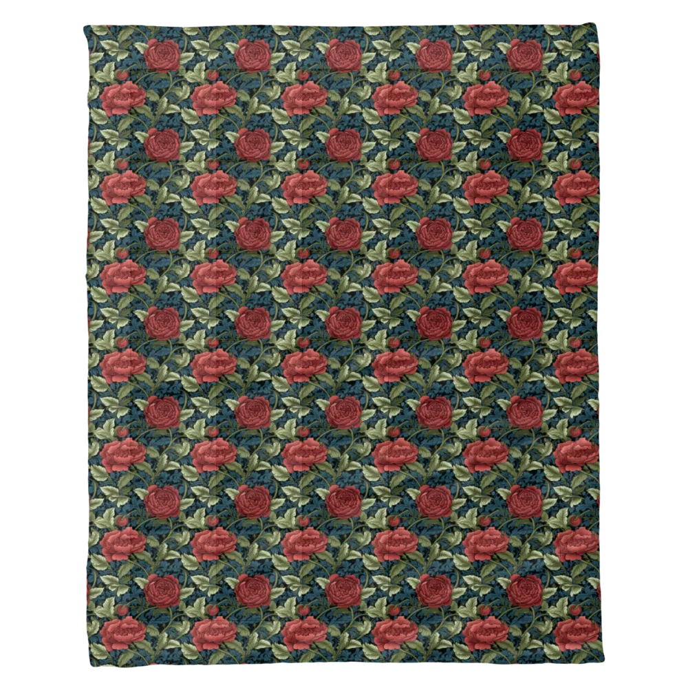 Midnight Garden™ Reversible Comforter Set - Midnight Rose