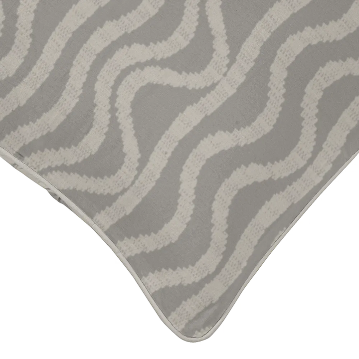 Natural Neutrals Reversible Pillow Pair – Overcast