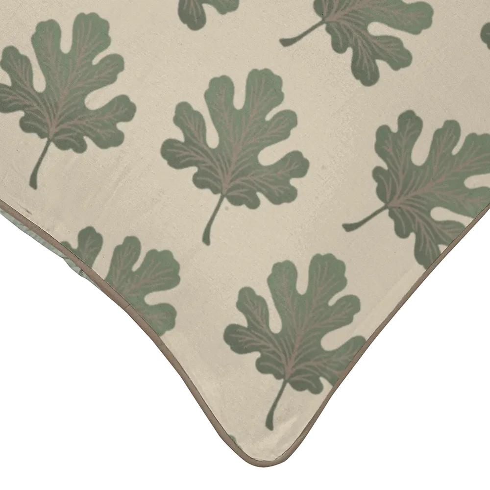Verdant Fig™ Pillow Trio - Stamped Fig (Parchment)