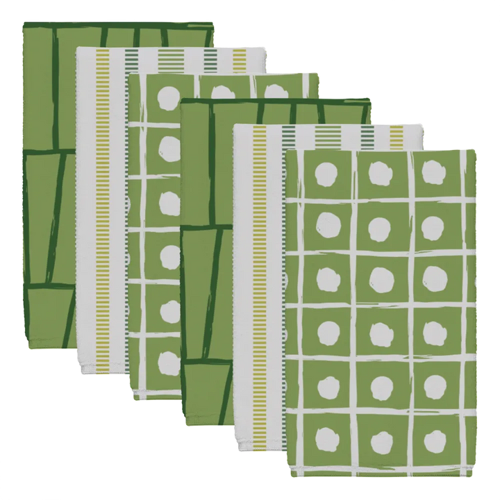 Tea Towel Set (6) – Limeade