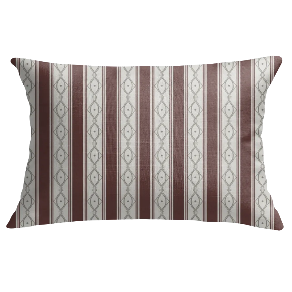 Form &amp; Field™ Lumbar Throw Pillow – Stripe Lattice