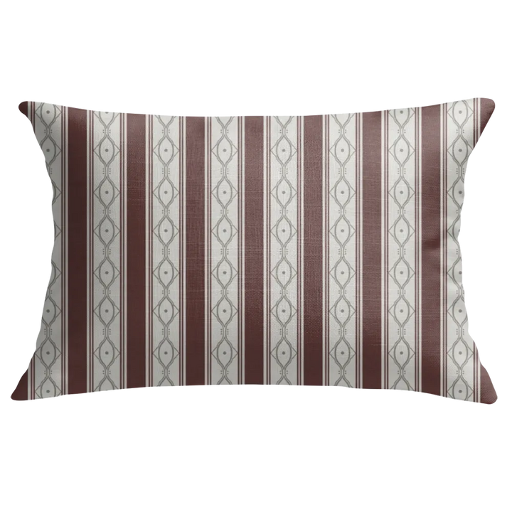 Form &amp; Field™ Lumbar Throw Pillow – Stripe Lattice