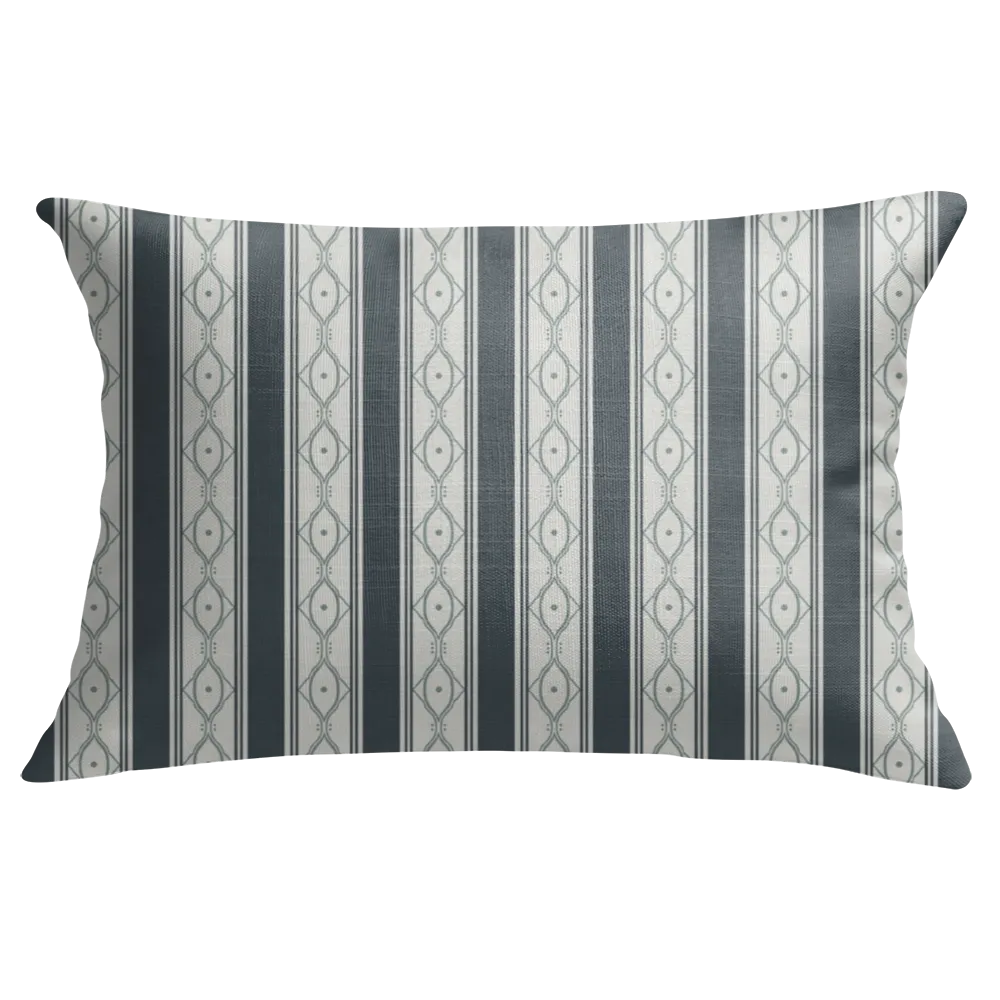 Form &amp; Field™ Lumbar Throw Pillow – Stripe Lattice