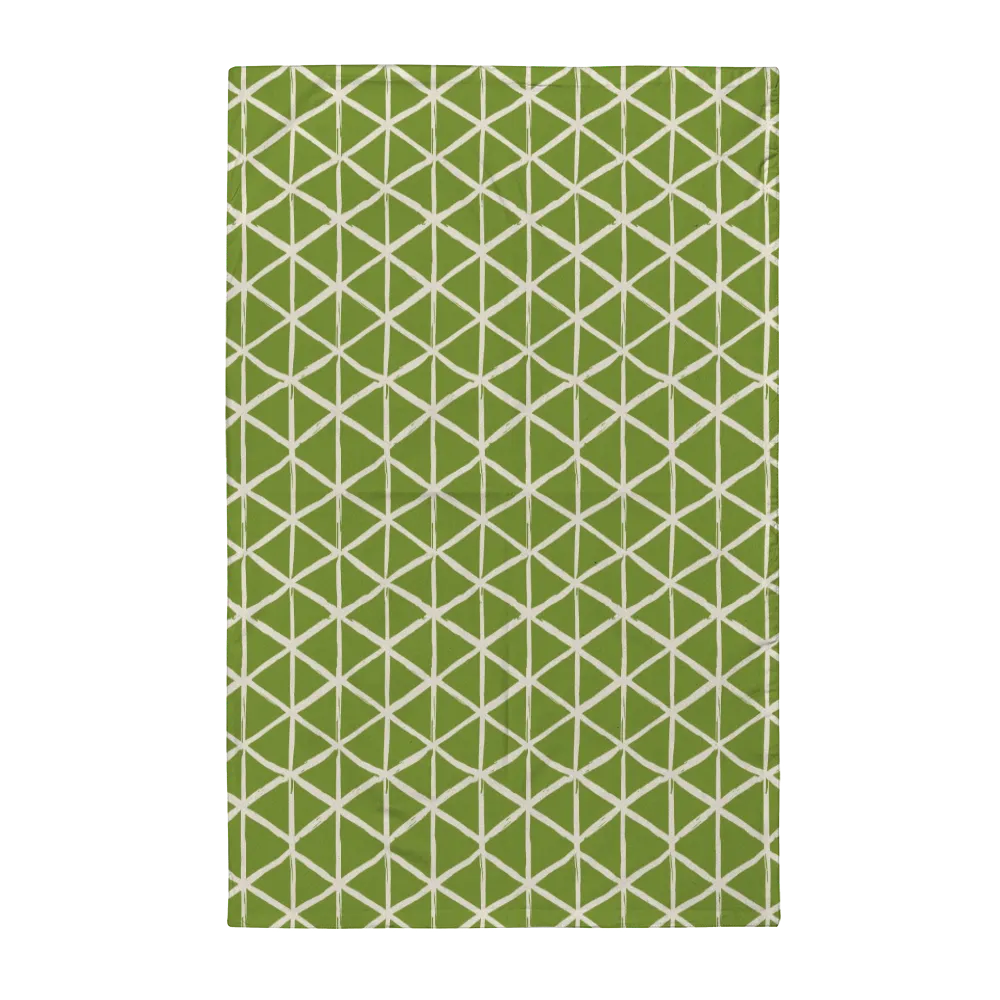 Ikat Fusion Tea Towel Set (6) – Peridot Blues