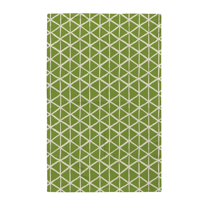 Ikat Fusion Tea Towel Set (6) – Peridot Blues